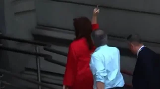 Video | Cristina Kirchner hizo fuck you tras ser insultada