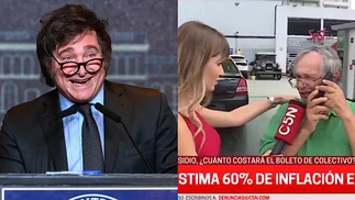 Milei acusó a C5N de contratar actores para cubrir suba de nafta