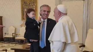 El papa Francisco recibió a Alberto Fernández en Roma