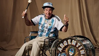 Murió 'Tula', el hincha más famoso de la selección argentina