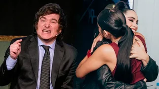 Después de la pelea con Lali: ¿por qué se cruzaron Javier Milei y María Becerra?