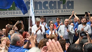 Bancaria denuncia a Jaldo por represión en Banco Patagonia