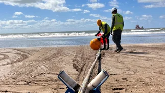 El cable submarino de Google llegó a la Argentina