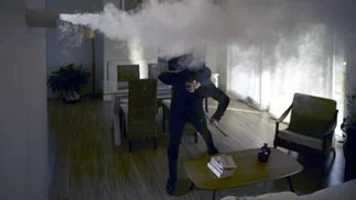 Cómo es la bomba de humo contra los robos que ya está en la Argentina