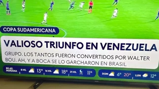 VIDEOS | A Boca lo cargaron en un zócalo en televisión por su derrota en Brasil