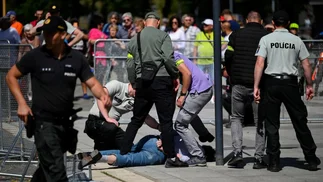 VIDEO | Atentado: balearon al primer ministro de Eslovaquia y está grave