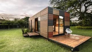 Así es la casa prefabricada que se instala en menos de 2 meses