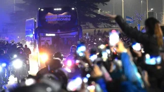 Locura por la Selección: tras ganar la Copa América fueron recibidos por miles de hinchas