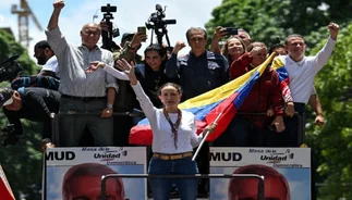 Marcha en Venezuela: Corina Machado pidió que se reconozca el triunfo de Edmundo González