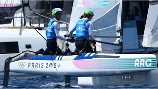 Juegos Olímpicos: Mateo Majdalani y Eugenia Bosco ganaron la medalla de plata en Vela