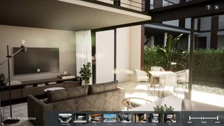 Ya podés recorrer un edificio sin construir antes de comprar un departamento