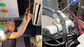 Electricista reveló cómo arreglar un aire acondicionado que no enfría y se volvió viral