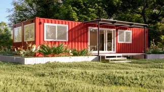 Así son estas casas containers que se consiguen en Argentina por menos de 20 mil dólares