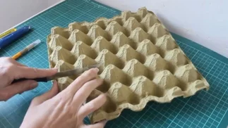 Un truco fácil para reciclar los cartones de huevos y crear una asombrosa idea