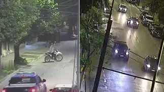 Video impactante: ministro de Seguridad de Córdoba persiguió a motochorros y los detuvo