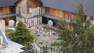 Tomaron uno de los hoteles de Cristina Kirchner y están construyendo en el patio interno