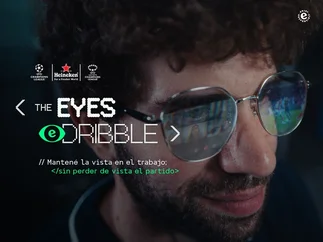 Heineken te ayuda a mantener la vista en el trabajo y ver partidos de la Champions League