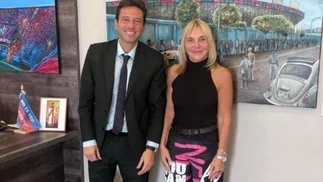 Habló la mujer que entregó 25.000 dólares al presidente de San Lorenzo: qué dijo