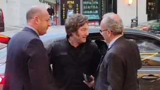 Javier Milei está en Roma para asistir al funeral del papa Francisco