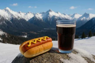 Sorprendente: un pancho y gaseosa en Bariloche cuestan casi igual que una comida en Aspen