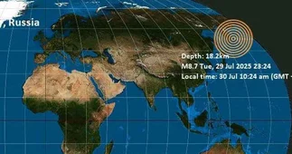 Alerta Amarilla: feroz sismo en Kamchatka activa alerta de tsunami en Chile y el Pacífico