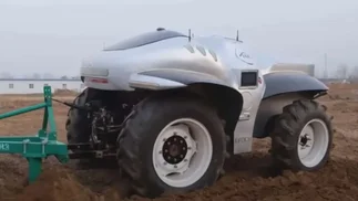 Así es el nuevo tractor impulsado por hidrógeno e Inteligencia Artificial