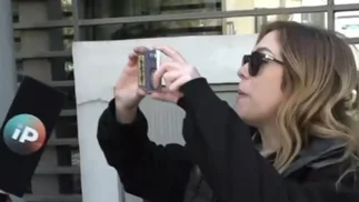 '¿Qué sos, Pagano?': Lilia Lemoine grabó a periodistas y denunció que la empujaron