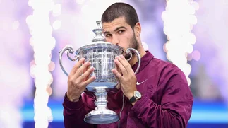 La exuberante suma en dólares que recibió Alcaraz por ganar el US Open