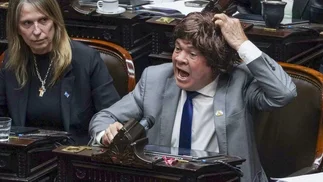 VIDEO | Este diputado usó una peluca para votar en el Congreso