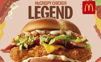 McDonald’s presenta la nueva McCrispy Chicken Legend y revive un sabor clásico