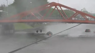 Tormenta en Buenos Aires: revelaron la impactante cantidad de agua que cayó esta mañana