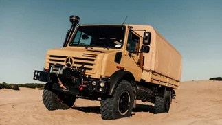 Cómo son los camiones UNIMOG U4000 que ingresaron al país