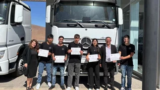 Cómo es el programa para jóvenes con salida laboral de Mercedes-Benz Camiones
