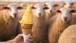 VIDEO | Cuál es la familia detrás de los innovadores helados con leche de oveja