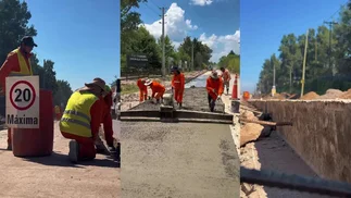 Ensanchan una de las rutas de la Provincia de Buenos Aires que cruza con la Panamericana