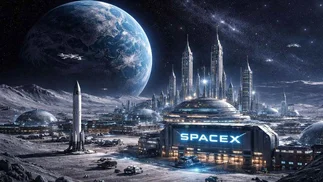 Elon Musk busca construir una ciudad en la Luna en solo 10 años