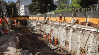 Chau barreras: construyen el túnel más esperado de CABA