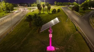 Dónde queda y cómo funciona la primera e inédita ruta solar de la Argentina