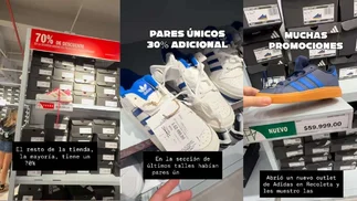 Nuevo outlet de Adidas donde conseguís las zapatillas más baratas con descuentos del 70%
