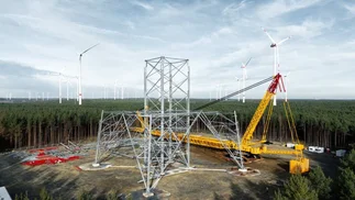 Energía eólica: cómo es la turbina más alta del mundo que supera los 350 metros