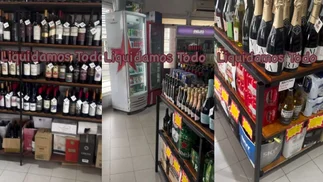 Cierra local de bebidas y liquidan todo al costo, desde latas de cerveza hasta choperas
