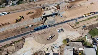 De 'ruta de la muerte' a moderna autopista: avanza la obra clave para el interior del país