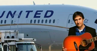 VIDEO | Le rompieron la guitarra en un vuelo y se vengó con una canción viral