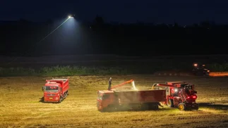 Cosecha nocturna: el invento futurista para ganarle a las tormentas