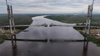 El nuevo puente que cambiará el comercio en Sudamérica está a metros de terminarse