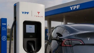 El plan de YPF y Tesla para crear red de cargadores eléctricos ultra rápidos en Argentina