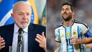 Lula da Silva bromeó con 'contratar a Messi' para que juegue en la selección de Brasil