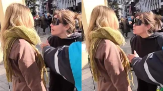 Lilia Lemoine, agredida en Rosario: una ciudadana la increpó, insultó y escupió