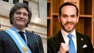 Milei festejó el triunfo de De la Espriella en Colombia: 'El león y el tigre rugen'