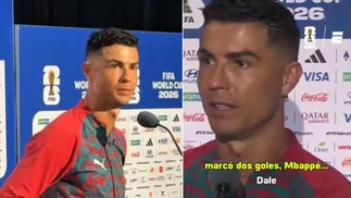 'Siguiente pregunta': Cristiano Ronaldo se enojó cuando le preguntaron por Messi